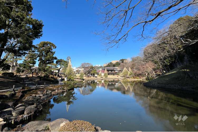 肥後細川庭園の写真