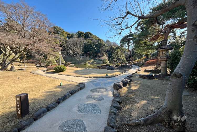 肥後細川庭園の写真