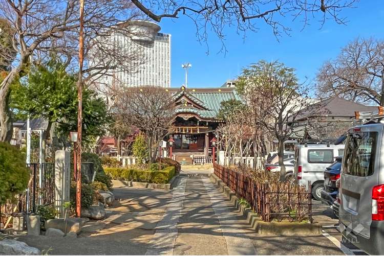白山神社の写真
