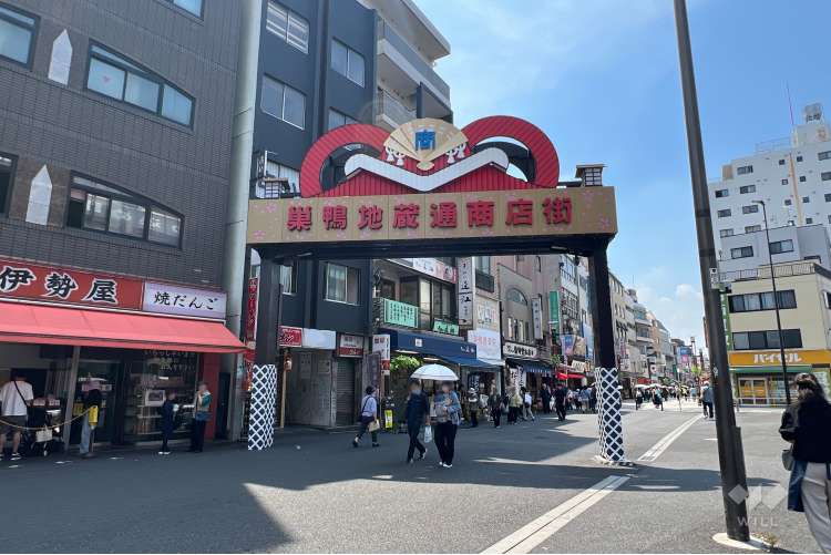 巣鴨地蔵通商店街の写真