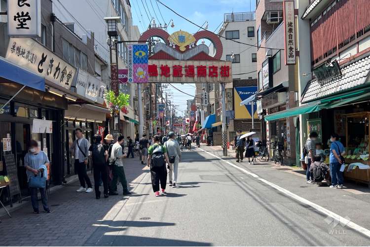 巣鴨地蔵通商店街の写真