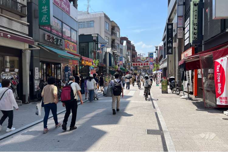 巣鴨地蔵通商店街の写真