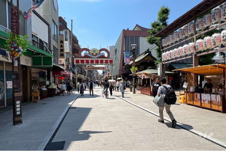 巣鴨地蔵通商店街の写真