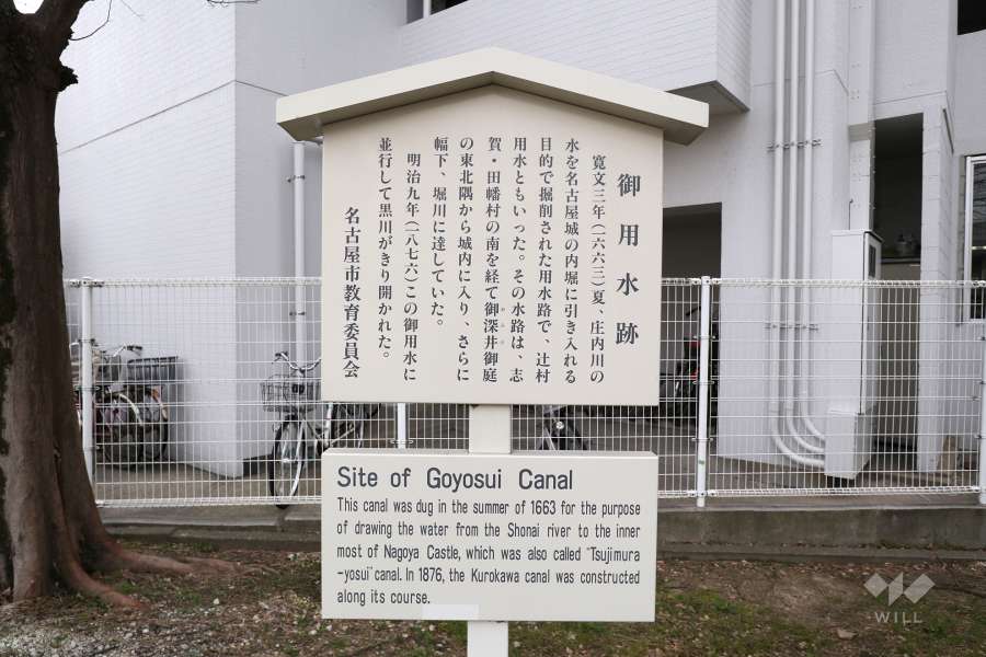 御用水跡街園と黒川樋門5