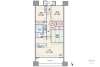 リビオ野並サザンブライトの間取り図