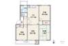 東仁川団地4号棟の間取り図