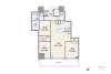 ジオタワー大阪十三の間取り図