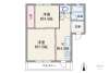 土橋住宅の間取り図