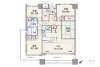 堂島川シティハウスの間取り図