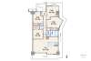 グランドール北大阪の間取り図