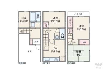 大阪市淀川区田川北1丁目 一戸建て