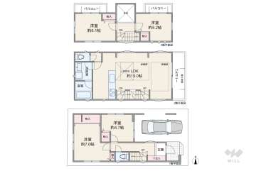 中野区中央4丁目 一戸建て