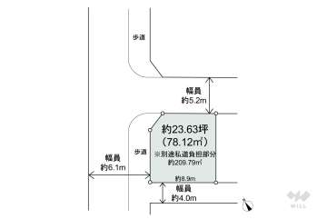 名古屋市西区中小田井4丁目 土地