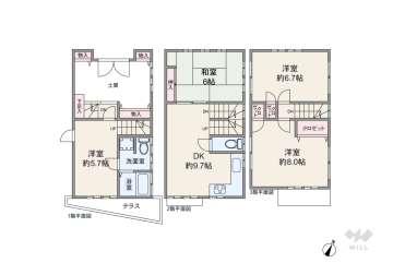 西宮市南越木岩町 一戸建て