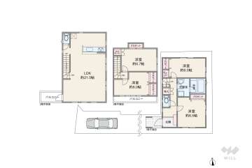 中野区中央4丁目 一戸建て
