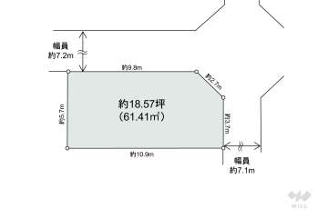 名古屋市北区田幡2丁目 土地