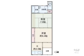 大阪市淀川区塚本4丁目 テラスハウス