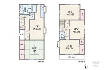 足立区一ツ家2丁目 一戸建て