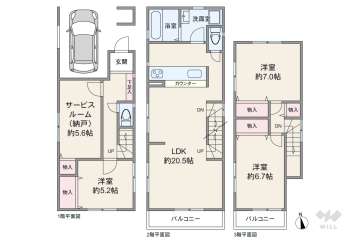 板橋区高島平2丁目 一戸建て