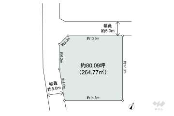春日井市六軒屋町西1丁目 土地
