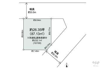 足立区北加平町 土地