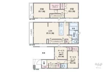 大田区西糀谷4丁目 一戸建て