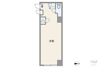 東海御園ハイツ450万円：間取り図
