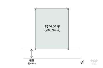 足立区舎人3丁目 土地