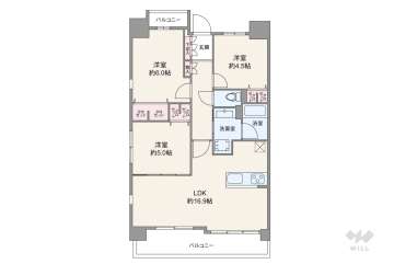 プログレッソ瑞穂汐路4000万円：間取り図