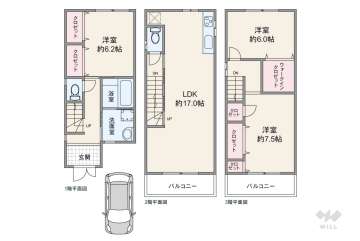 大阪市城東区東中浜4丁目 一戸建て