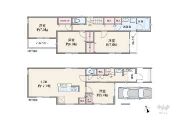 川口市朝日3丁目 一戸建て
