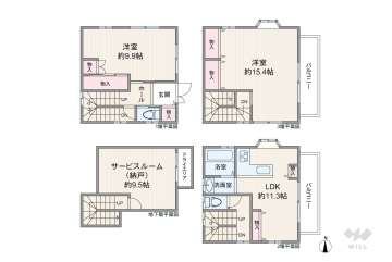 名古屋市天白区島田4丁目 一戸建て