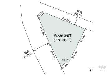 瀬戸市中水野町1丁目 土地