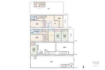大阪市中央区上本町西1丁目 一戸建て