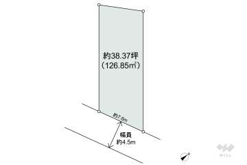 高槻市天神町2丁目 土地