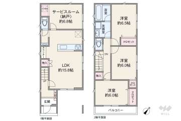 川口市鳩ヶ谷本町4丁目 一戸建て