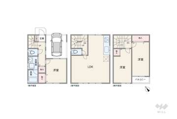 新宿区北新宿3丁目 一戸建て