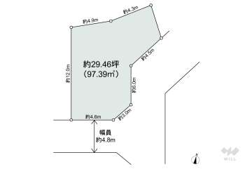 高槻市大蔵司1丁目 土地