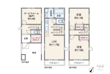 川口市芝下3丁目 一戸建て