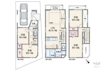川口市芝中田2丁目 一戸建て