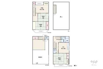 大阪市城東区東中浜8丁目 テラスハウス