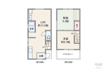 大阪市城東区野江3丁目 テラスハウス