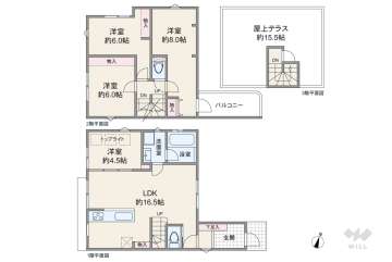 杉並区成田東1丁目 一戸建て