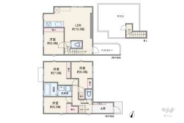 杉並区成田東1丁目 一戸建て
