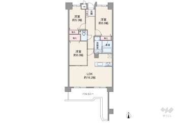 グローリアス和合第21899万円：間取り図