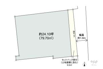 西宮市西福町 土地