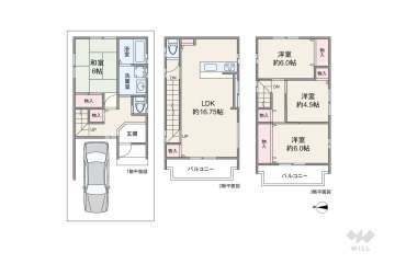 高槻市氷室町2丁目 一戸建て