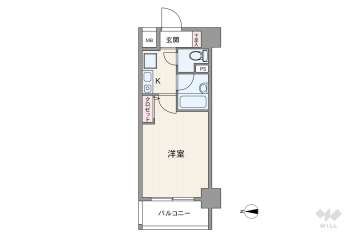 エスリード新大阪第7780万円：間取り図