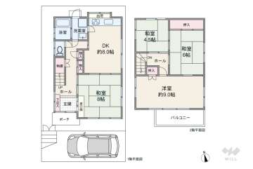 高槻市東城山町 一戸建て