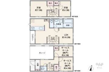 足立区佐野2丁目 一戸建て